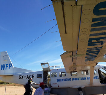 联合国人道主义空运处飞机