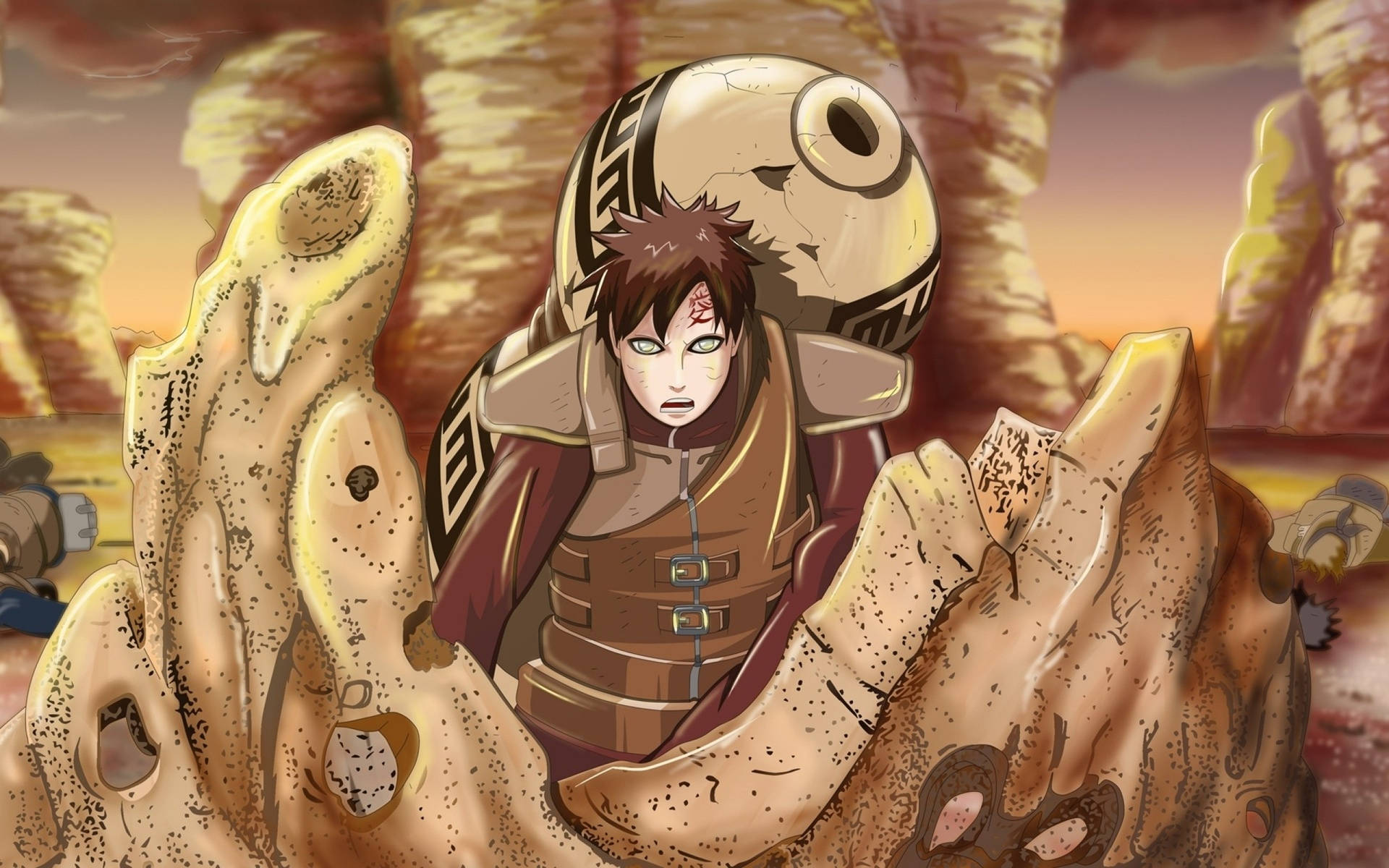 Gaara Sand Cage Wallpaper