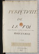 Témoignages des églises d'Orient sur l'Eucharistie <br> XVIIe s.