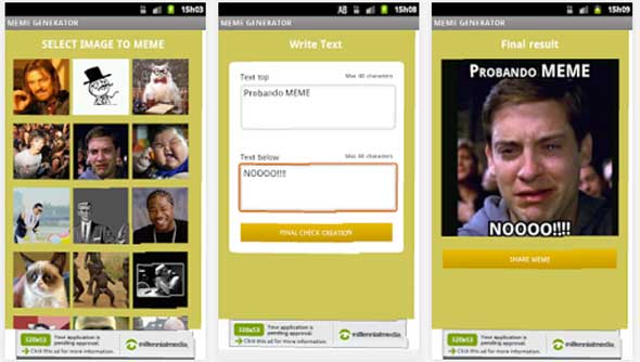 Meme Generator, crea y comparte memes desde tu Android