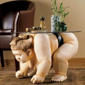 sky mall sumo table