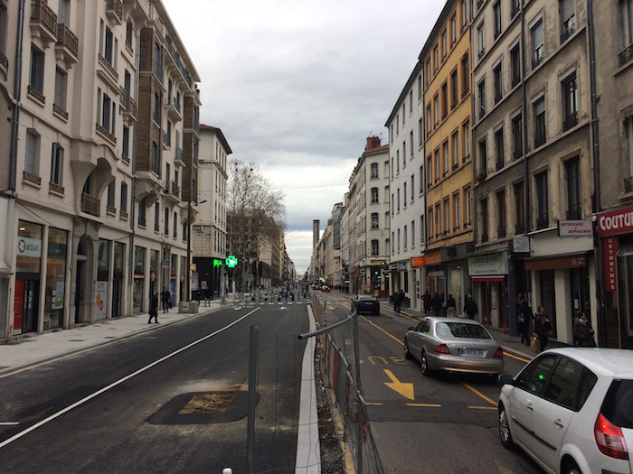 Rue apaisée, Lyon, 2018