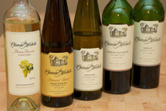 Wines from Chateau Ste. Michelle