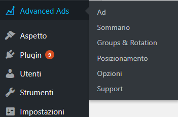 AdSense in WordPress