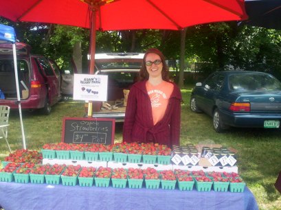 At the Shelburne Farmer's Market