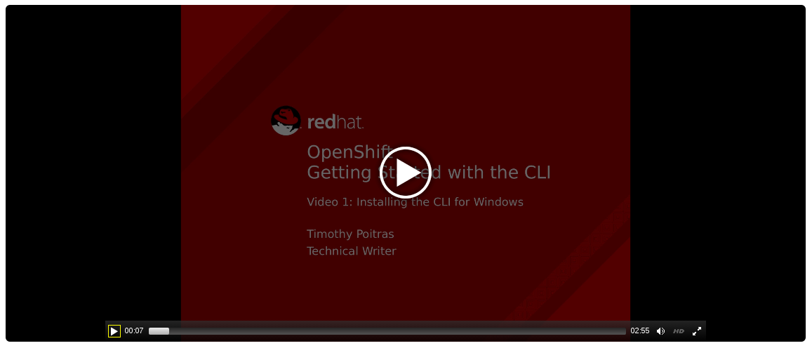 CLI Install for Windows
