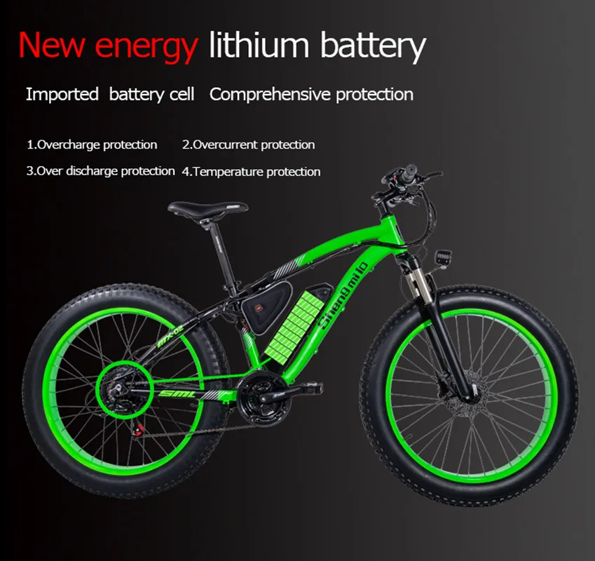 Discount Electric bicycle motor 500W auxiliary bicycle electric bicycle 48V17A lithium electric atv 26-inch electric sn fluorescent green 1 Discount Electric bicycle motor 500W auxiliary bicycle electric bicycle 48V17A lithium electric atv 26-inch electric sn fluorescent green 1