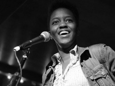 Spoken word activist Loyce Gayo