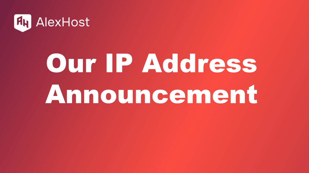 Anunțarea adresei IP: Un ghid tehnic complet pentru BYOIP cu AlexHost