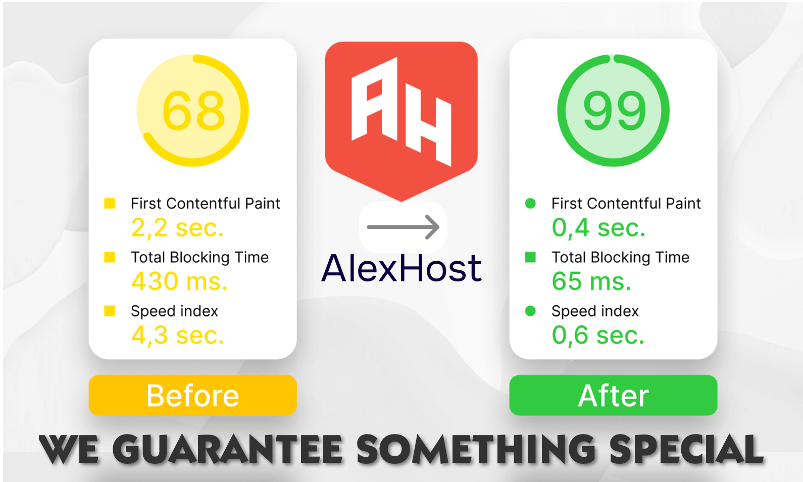 AlexHost garante algo especial para seus clientes