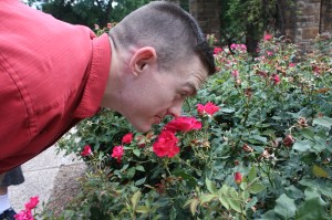 IMG_6107 stopping to smell the roses.
