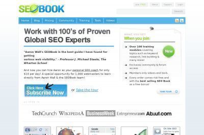 seobook.com alternatives seobook.com screenshot