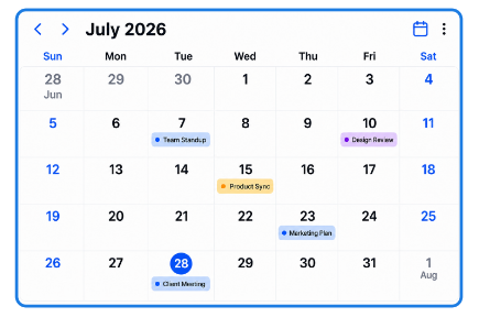 Calendar