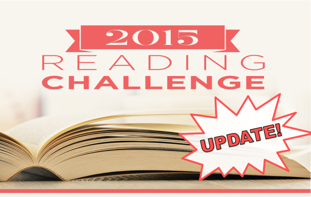 2015 Reading Challenge Update: A BOOK BASED ENTIRELY ON ITS COVER (9/50)