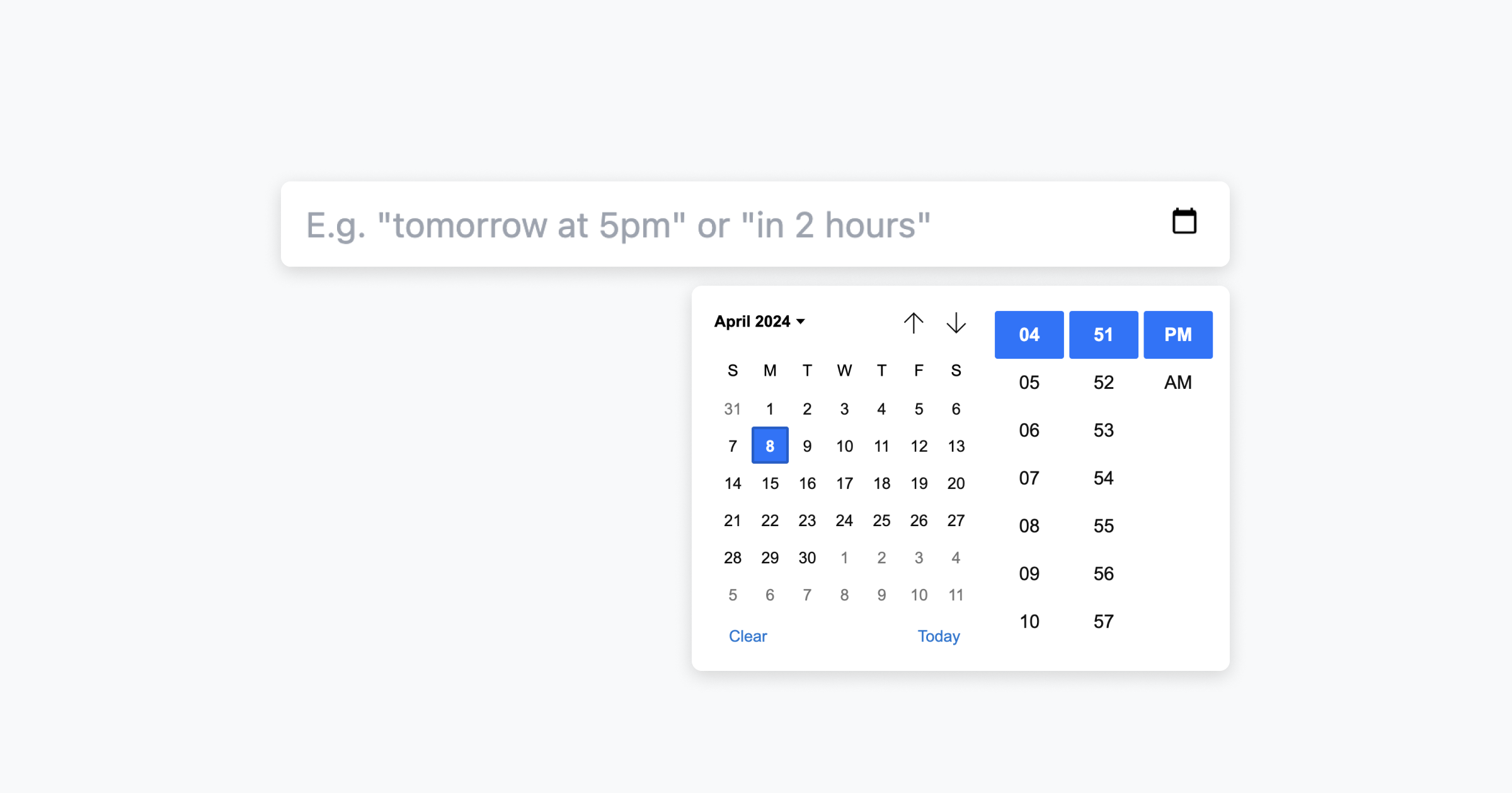 Building a Smart Datetime Picker – without using AI