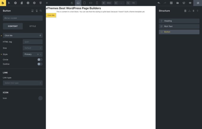 bricks-interface-2 – aThemes Bricks element settings