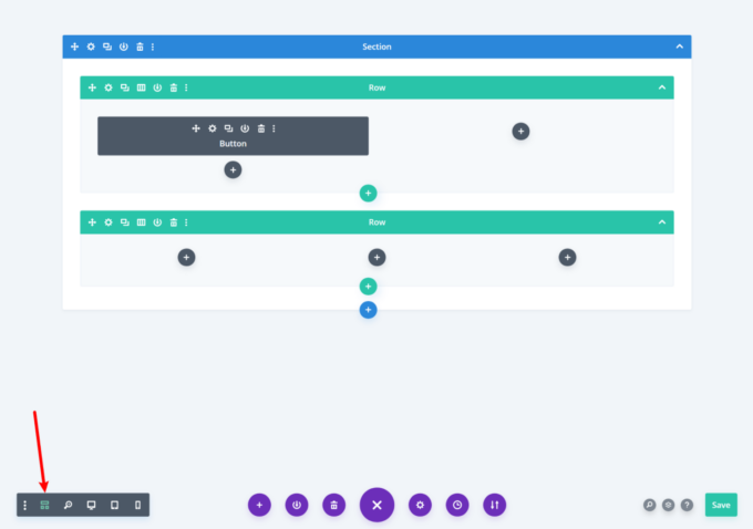 divi-wireframe-mode-1 – aThemes Divi backend wireframe mode editing