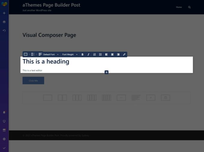 visual-composer-interface-2 – aThemes Visual Composer inline text editing