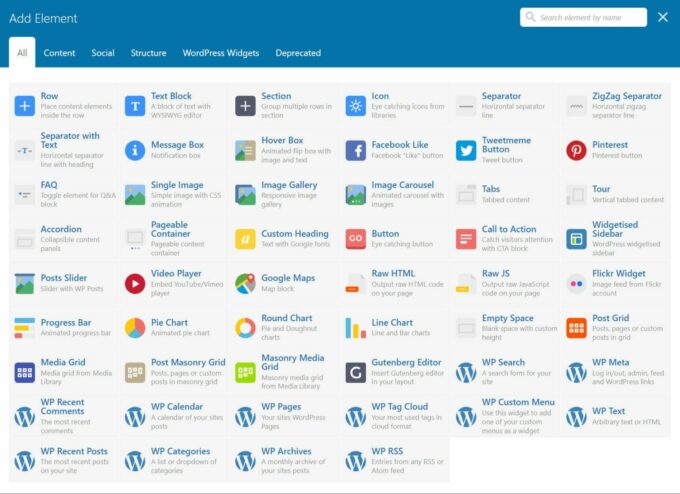 wpbakery-content-elements – aThemes WPBakery content elements
