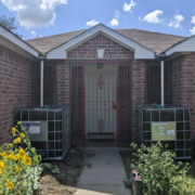 rainwater harvesting Stephanie Kasper's rainwater harvesting system