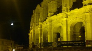 Arles Arena at Night