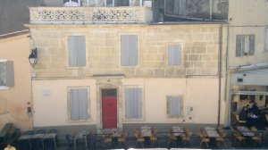 A restaurant in Arles