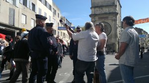 Serenading the police