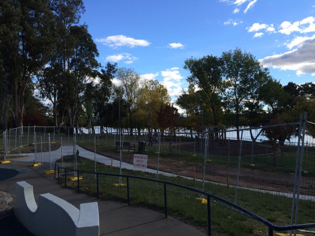 Canberra has a cycle path 100km long.