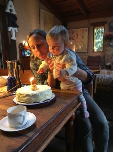 Liza and youngest grandchild, Hazel
