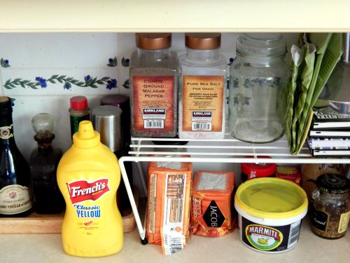 Kitchen Storage Solutions – Cupboard Organizer – Raised Shelves