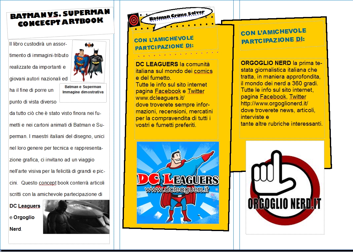 Batman v Superman Concept Artbook