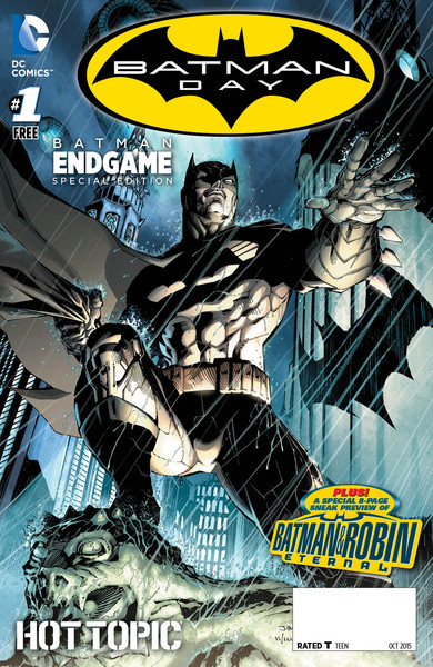 Batman End Game #1 Special Edition – Variant Hot Topic