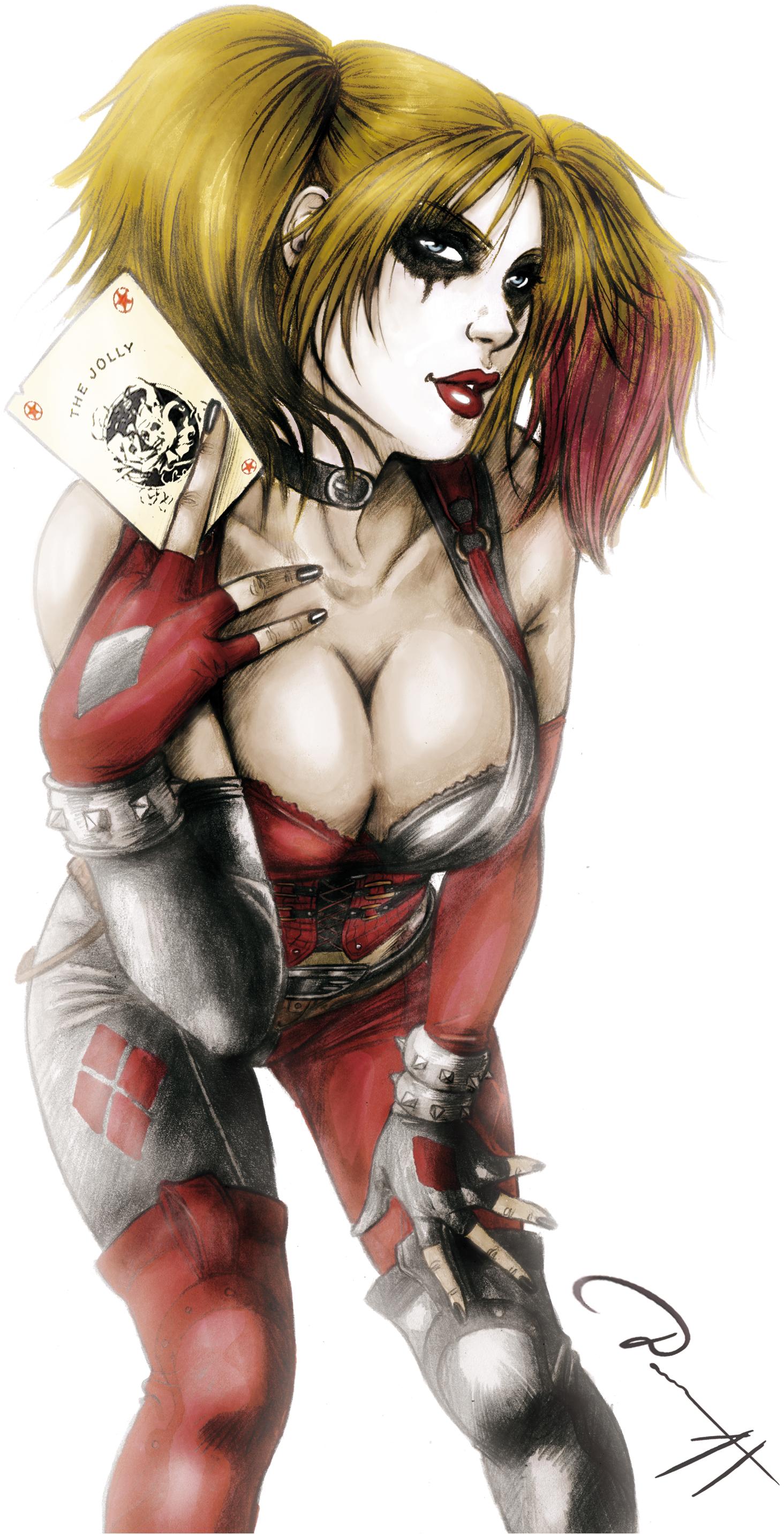 Daniela Di Matteo per il Batman Silent Book (Harley Quinn)