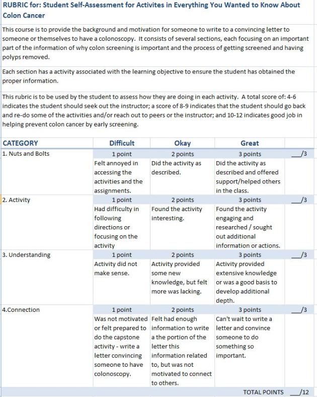 Activity 7.2.Content - Formative Assessment for the Student