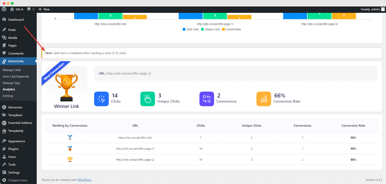 How To Carry Out Split Test Using Dynamic Redirects On BetterLinks? 5 Split Test