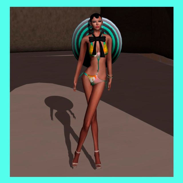 Elise Swimwear in turqoise by VoguE