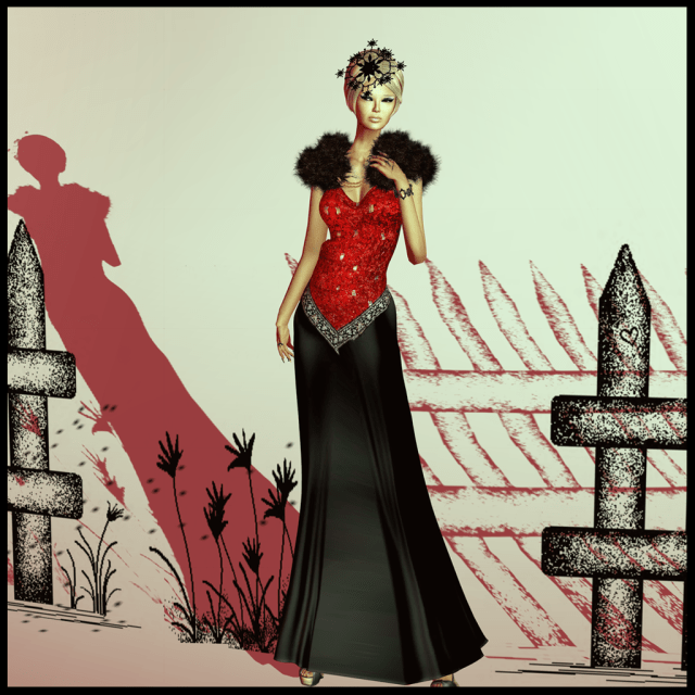 isabel gown red xmas edition_005b