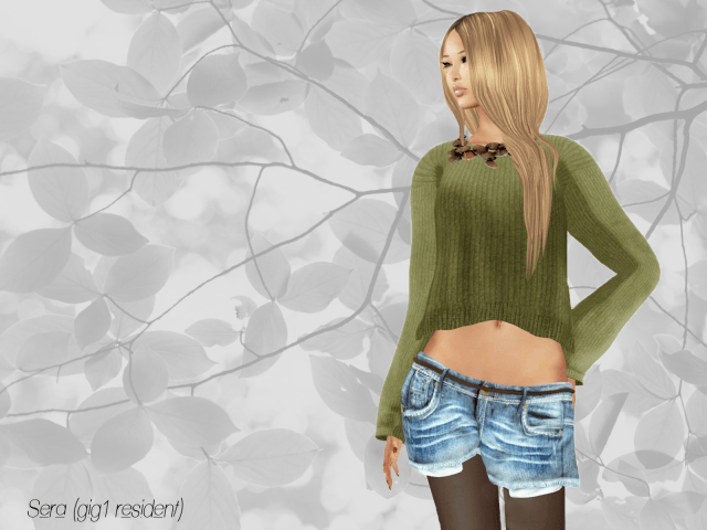 ribbedsweatergreen