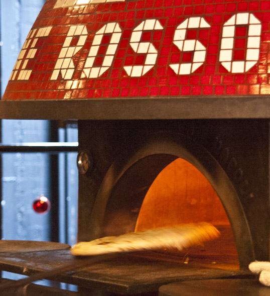 Pizza Oven at Cane Rosso Deep Ellum Dallas, Texas