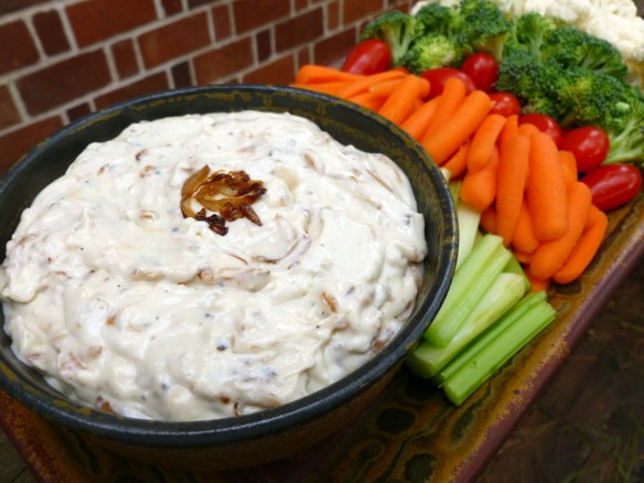 I can trick myself into believing I'm eating a salad when I serve this with veggies!