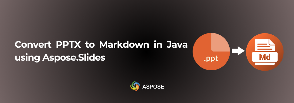 Convert PPTX to Markdown in Java