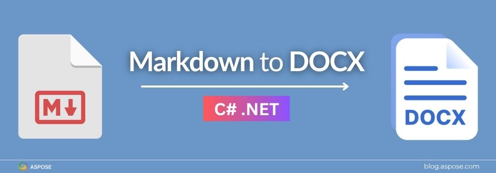 Markdown till Word Konverterare | Konvertera MD-fil till Word i C#