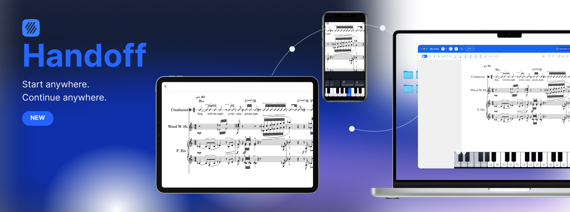 Start a Score on Your iPhone, Finish It on Your iPad or Mac with Handoff