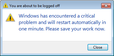 Windows Crash Windows Crash