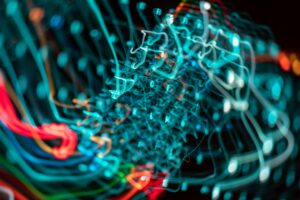 Imagem digital de vários feixes de luz coloridos em movimento | SciELO em Perspectiva Imagem digital de vários feixes de luz coloridos em movimento
