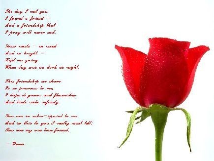 love poems friendship desktop