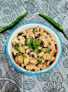 Black-eyed-peas-sundal-recipe, Lobia-sundal-recipe How-to-make-lobia-karamani-sundal, How-to-make-black-eyed-peas-sundal