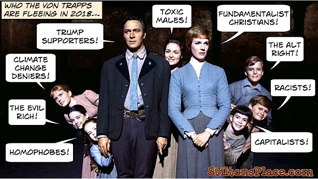 stilton’s place, stilton, political, humor, conservative, cartoons, jokes, hope n’ change, sound of music, nazis, lisa mars, political correctness, New York, assholes