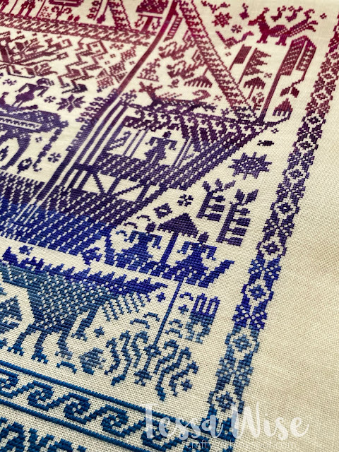 Cross Stitch Closeup