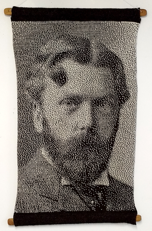 Knitted D'Arcy Thompson picture